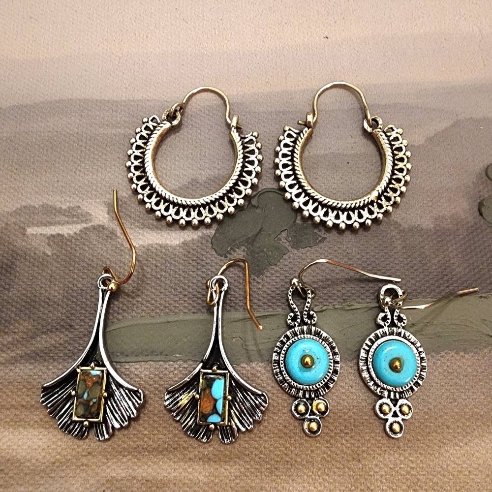 NWOT Boho Earring Lot